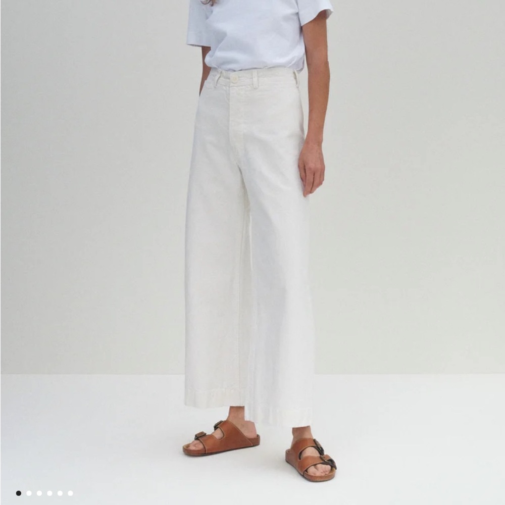 Jesse Kamm Sailor Pants In Salt White - image 1